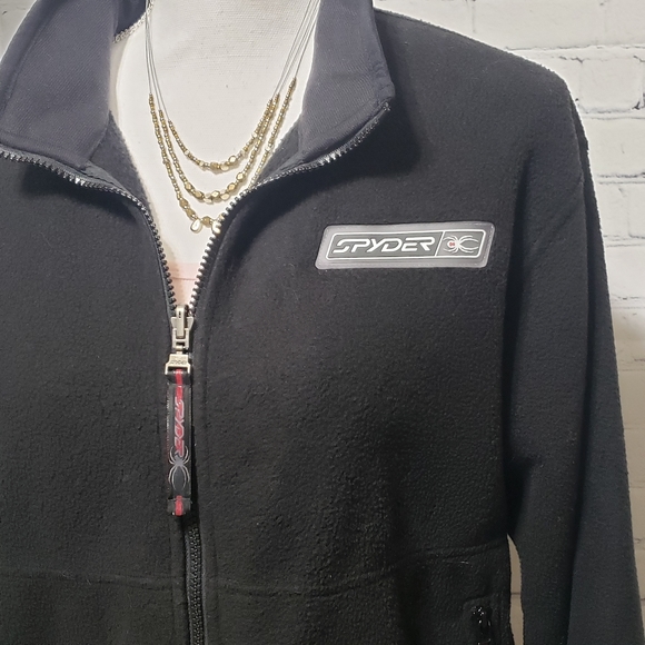Spyder Women's Sz 8 Full Zip Fleece Jacket - Picture 2 of 15